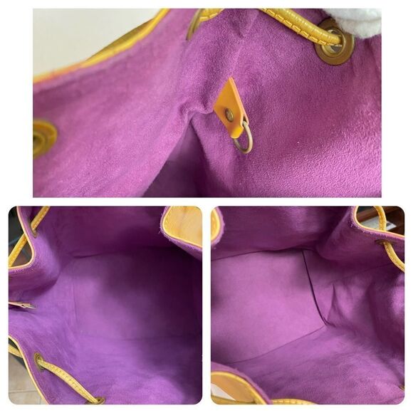 LOUIS VUITTON Epi Leather Petit Noe Bucket Bag 💼 - Picture 15 of 17